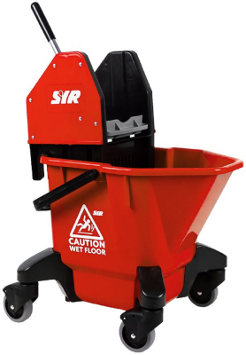 KENTUCKY MOP BUCKET & WRINGER RED