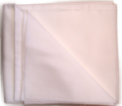 MUSLIN CLOTH BLEACHED 402038 1MTR X 120CM X5