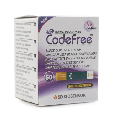 GLUCOMETER TEST STRIPS X50 GLUCOSE IN BLOOD METER