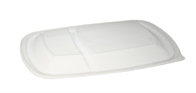 MEDIUM RECT. LID FOR HOT&MIRCO CONTAINER 2 COMP. 23X17CM