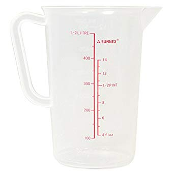 MEASURING JUG 500ML POLYPROP