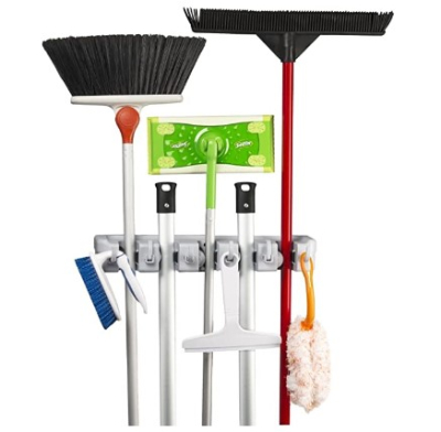 5 SLOT BROOM & MOP HOLDER
