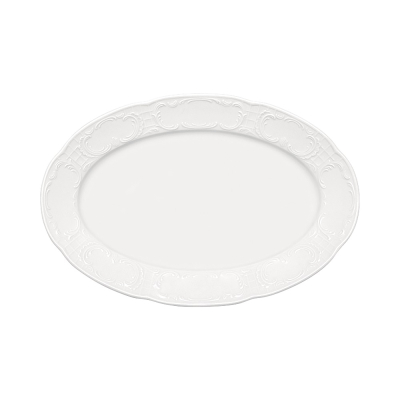 ARTIS MOZART PLATE OVAL RIMMED 28CMX19CM