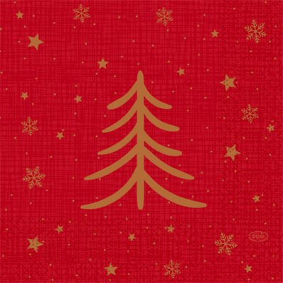 NAPKINS 3-PLY 33X33CM NOEL PISTACHIO