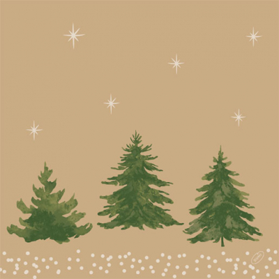 NAPKINS BIO 40X40CM SPARKLY CHEERS BLACK