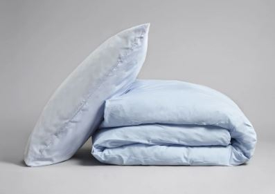 SKY BLUE SINGLE DUVET COVER POLYCOTTON