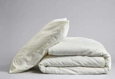 IVORY POLYCOTTON PILLOWCASE 48CM X 73CM (PAIR)