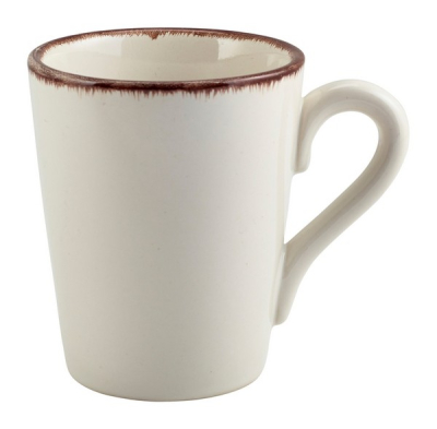 GENWARE TERRA STONEWARE SERENO BROWN MUG 11.3OZ