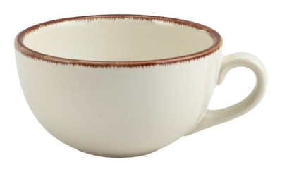 GENWARE TERRA STONEWARE SERENO BROWN CUP 10.5OZ