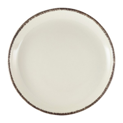GENWARE TERRA STONEWARE SERENO GREY COUPE PLATE 9.4Inch