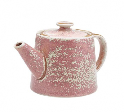 TERRA PORCELAIN ROSE TEAPOT 50CL/17.6OZ
