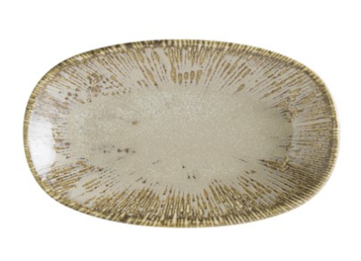 SAND SNELL GOURMET 24 X 14CM OVAL PLATE