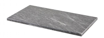 GENWARE DARK GREY 32 X 18CM GN MARBLE PLATTER