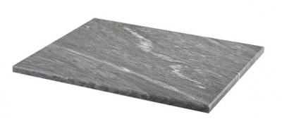 GENWARE DARK GREY 32 X 26CM GN MARBLE PLATTER