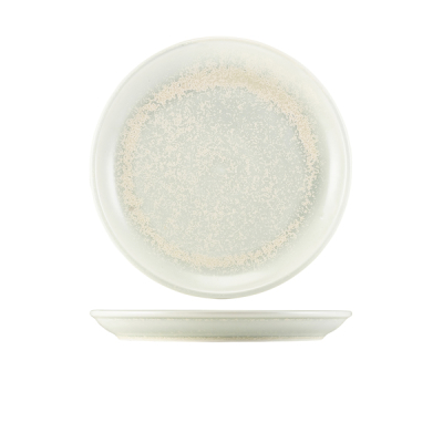 TERRA PORCELAIN PEARL COUPE PLATE 24CM