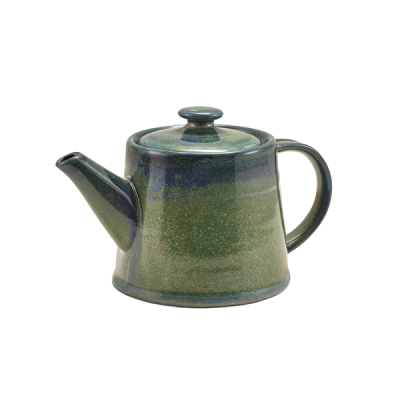 TERRA PORCELAIN AQUA GREEN  TEAPOT 50CL/17.6OZ