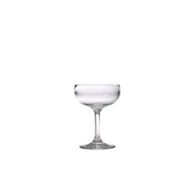 HARMONY POLYCARBONATE  CHAMPAGNE SAUCER 21CL/ 7.4OZ