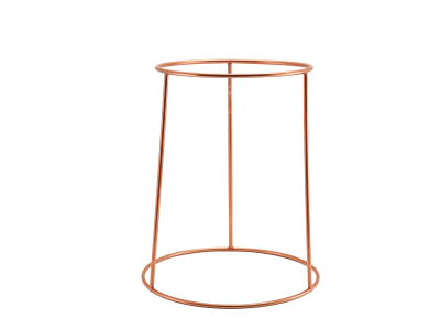 GENWARE COPPER ANTI-SLIP  ROUND BUFFET RISER 30CM