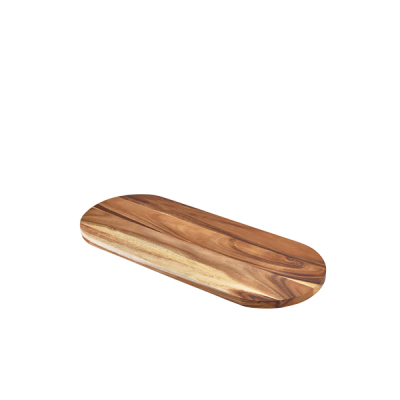 GENWARE ACACIA WOOD PLINTH  80 X 32CM