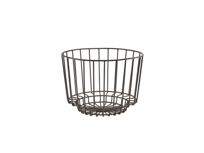 GENWARE BLACK DECO  DISPLAY BASKET 25 X 18CM