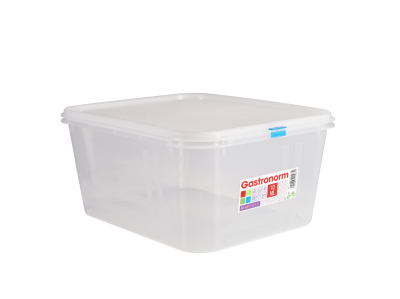 GENWARE CLEAR POLYPROPYLENE  CONTAINER GN1/2 150MM