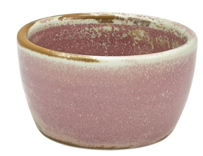 GENWARE TERRA PORCELAIN ROSE RAMEKIN 4.5OZ
