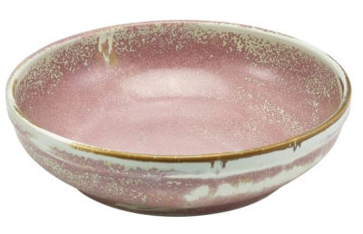 GENWARE TERRA PORCELAIN ROSE COUPE BOWL 45.8OZ