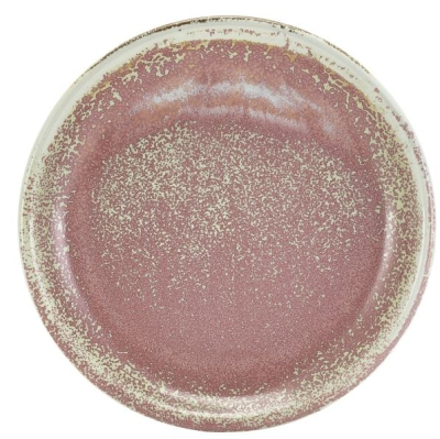 GENWARE TERRA PORCELAIN ROSE COUPE PLATE 7.5Inch