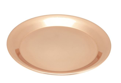 GENWARE COPPER ROUND TIPS TRAY 5.5Inch