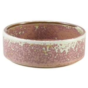 GENWARE TERRA PORCELAIN ROSE PRESENTATION BOWL 11.8OZ