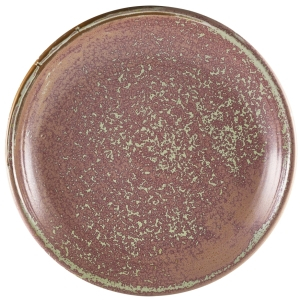 GENWARE TERRA PORCELAIN ROSE COUPE PLATE 11Inch