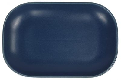 GENWARE TERRA STONEWARE ANTIGO DENIM RECTANGULAR PLATE 9.4X6.5Inch