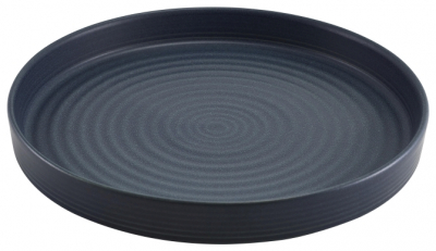 GENWARE TERRA STONEWARE ANTIGO DENIM PRESENTATION PLATE 10.2Inch