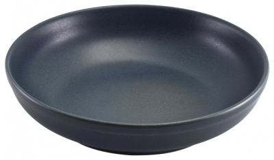 GENWARE TERRA STONEWARE ANTIGO DENIM COUPE BOWL 45.8OZ
