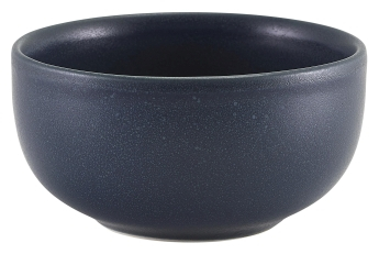 GENWARE TERRA STONEWARE ANTIGO DENIM ROUND BOWL 12.5OZ