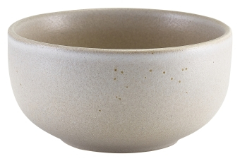 GENWARE TERRA STONEWARE ANTIGO BARLEY ROUND BOWL 12.5OZ
