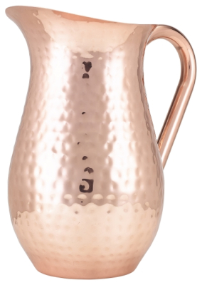 GENWARE HAMMERED COPPER JUG 67.6OZ