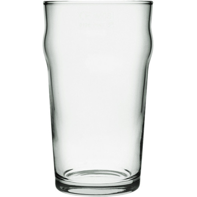 ARCOROC NONIC HEADSTART PINT GLASS 20OZ/568ML LINED CE