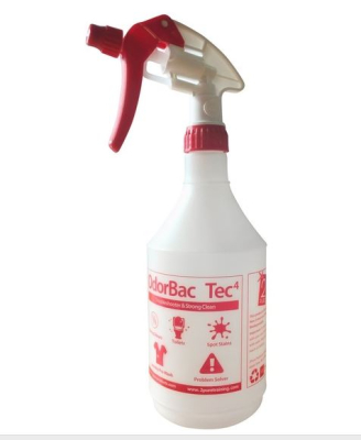 ODORBAC TEC 4 REFILL BOTTLE RED (EMPTY) 750ML