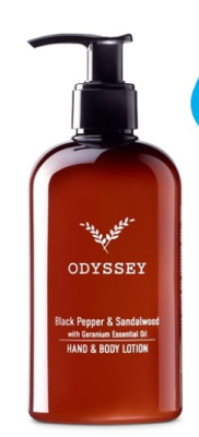 ODYSSEY BLACK PEPPER & SANDLEWOOD HAND LOTION X6