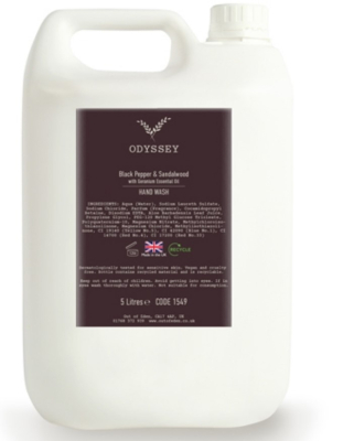ODYSSEY BLACK PEPPER HAND WASH 2X5L
