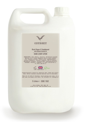 ODYSSEY BLACK PEPPER HAND LOTION 2X5L