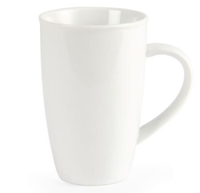 OLYMPIA WHITEWARE LATTE MUG 14OZ x 6
