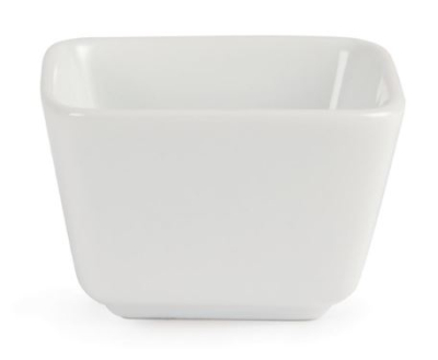OLYMPIA TALL SQUARE MINIATURE DISH 75X75X48MM X12