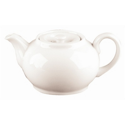 OLYMPIA WHITEWARE TEAPOT 15OZ X 4