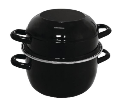 OLYMPIA MUSSEL POT ENAMEL MEDIUM
