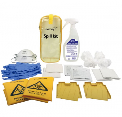 OXIVIR PLUS REFILL SPILL KIT CLEANER/DISINFECTANT