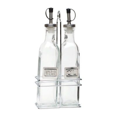 SQUARE OIL & VINEGAR SET 2016 250MM HIGH
