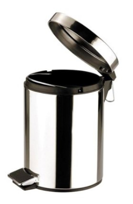 STAINLESS STEEL PEDAL BIN 12LTR CL151-S