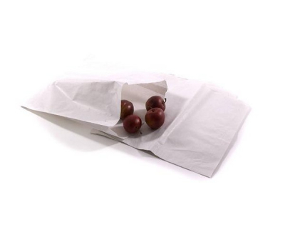 WHITE PAPER BAG STRUNG 6X6Inch